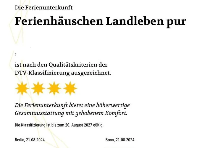 شقة Ferienhaeuschen Landleben Pur *